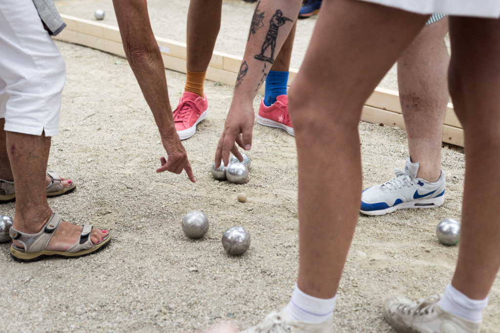 jeu de boules spelen aan de Amstel