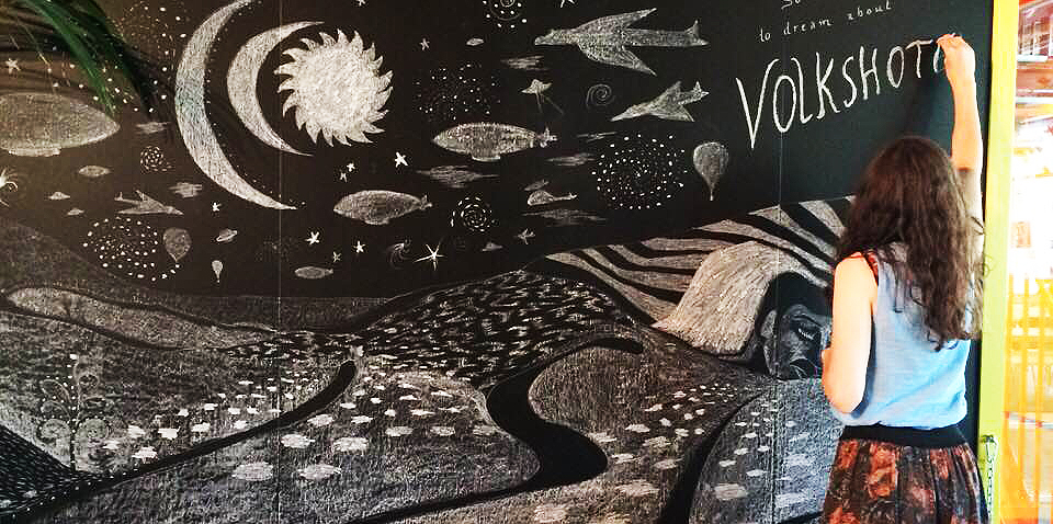 Marina chalkboard