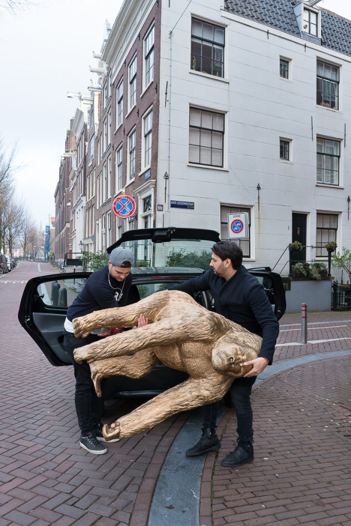 Nederland, Amsterdam, 29 november 2017 Stadsbeeld Leidsegracht foto: Elmer van der Marel